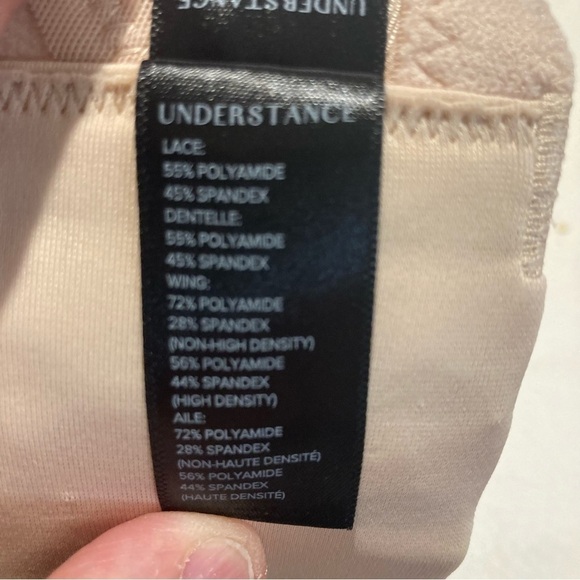 UNDERSTANCE SZ 36DDD Ivy Smooth Lace  Full Coverage Lightly Padded Underwire Bra - Picture 3 of 11